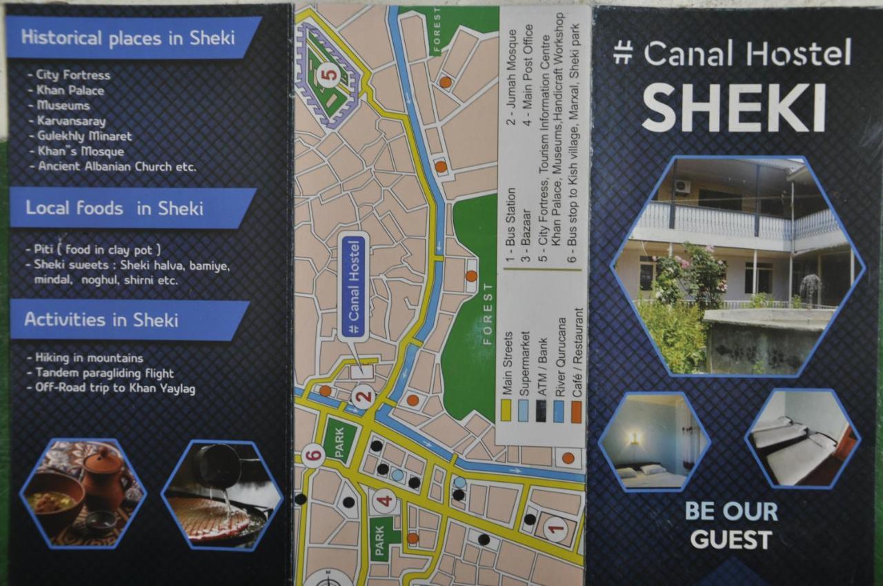 Canal Hostel Sheki Exterior photo